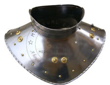 Medieval Gorget Armor Knight Larp Reenactment SCA Cosplay Costume Gorget Armor picture