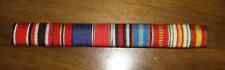 GERMAN 10 PLACE RIBBON BAR EXC EXTENSIVE SERVICE JUNIOR OFFICER picture