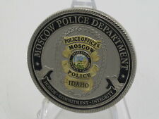 Idaho Moscow Police Department - Police Officer Challenge coin picture