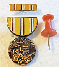 Asiatic Pacific Campaign Medal Pins - Military Service Pin picture