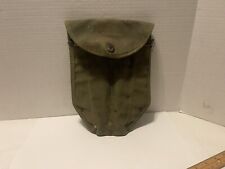 Vintage WWII WW2 Era Canvas Shovel Cover 1944 Trench Shovel Cover V.C. Co 1944 picture