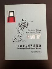 THE US ARMY TRAINING CENTER INFANTRY FORT DIX NEW JERSEY COMBAT TRAINING HC 1969 picture