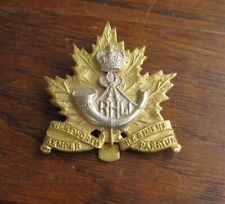 Canada Wentworth Regiment RHL Cap Badge Canadian Military Post WW2 Queens Crown picture