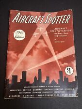 Vintage 1943 Aircraft Spotter Softcover Book picture