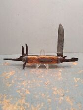 Vintage WWII ~ MD-USN Pocket Knife ~ CAMILLUS ~ 4 Blade - As Found  picture