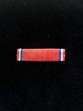 WWI France Verdun Service Medal Ribbon, loop mount on French Tunic picture