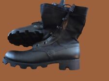 US MILITARY ALTAMA JUNGLE BOOTS PANAMA SOLE 13W BLACK NOS 6850 NEW USA MADE picture