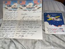 1943 McDill Field PVT WWII Letter, Moving to Kelley Field MI Bomber Letterhead picture