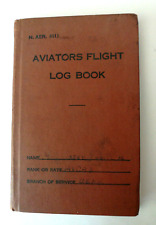 1945-46 U.S. Navy Aviators Flight Log Book picture
