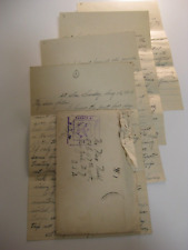 WWI 1918 1st Letter Home AEF Soldier Nadel Antique Military Historical Document picture