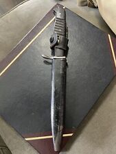 WW1 German Fighting Knife With Sheath picture