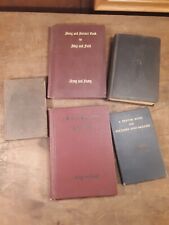 Song And Service Book For Ship And Field Army Navy 1942 Chaplain Books Lot Bible picture