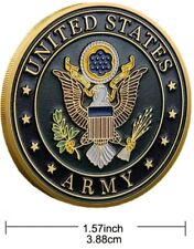 U.S. ARMY, SIGNAL CORPS, CHALLENGE COIN, GOLD.  picture