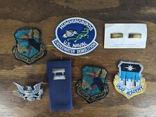 Lot Of 7 Vintage Military PATCHES And Pins picture