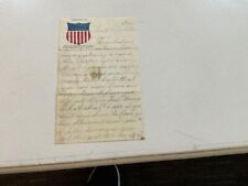 Civil War Letter Union Wife to Husband who has been Called Up, she is Distraught picture
