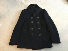VINTAGE WW2 40S 10 BUTTONS U.S NAVY PEA COAT ARMY MILITARY picture