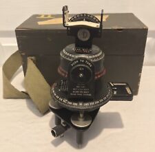 Original WWII Era Astro Compass MKII D500 Sperti Inc US Aviation Compass & Case picture