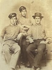 Mega-Rare CSA Naval ⛵️  CDV - 3 Sailors Taken by Olwell in Mobile, AL ❌✨ Offers picture