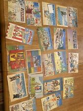 Lot Of 20 Antique Army Post Cards Full Set 1945 picture