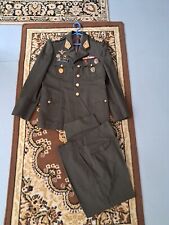 UNIFORM OF THE PERUVIAN ARMY GENERAL 3 STARS JACKET ANDS PANTS picture