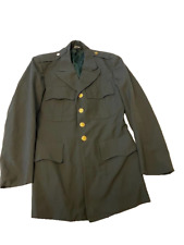 US Army Men’s Dress Green Uniform Staff Sergeant Jacket /COAT 39 R  39R MILITARY picture