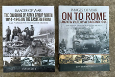 WW2 BOOKS X2 ''IMAGES OF WAR''PHOTOS & INFO EXC, RUSSIAN FRONT & ON TO ROME . picture