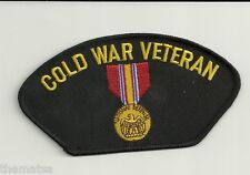 COLD WAR VETERAN MEDAL RIBBON EMBROIDERED PATCH picture