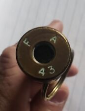 50 Cal. 1943 F A Brass Full Metal Jacket Key Chain 6.5 Inch Training Aid picture