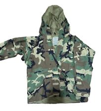 Military Jacket Medium Short Gore Tex Cold Weather Parka Woodland Camo M81 picture