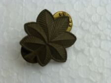 Vintage Military Pin Oak Leaf Pin Brown 2 Available picture