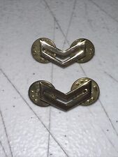Vintage Army Military Sergeant Chevron Pins Lot Of 2  picture