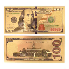 USA Gold Plated Banknotes Paper Money Non Currency Collection Gifts ~.i picture