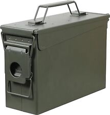 30 Cal Metal Ammo Can 1-Pack Military Steel Box Shotgun Rifle Gun Ammo Storage picture