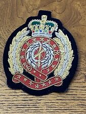Vintage Royal Navy Cap or Shoulder Military Badge Rare picture