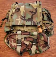 Complete US Military Woodland Camo MOLLE II Large Rucksack Backpack Pack  picture