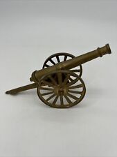 Brass Black Powder Cannon Civil War Style Towable Minatare picture
