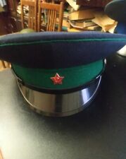 Vohr green cap with a red star Military USSR picture