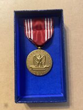 *WWII Medal US Army Good Conduct Medal Award & Bar picture