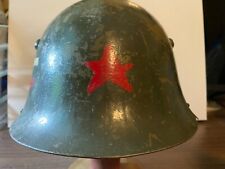 WW2 Bulgarian M-36 Helmet originial Liner and strap picture