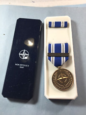 Non-Article 5  / ISAF - NATO Medal with case picture