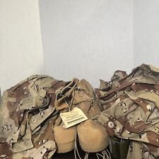 Desert Storm Camo Military Gear With New Boots Lot picture