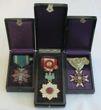 Rare WWII WW2 Japanese Medals Golden Kite 5th Rising Sun 4th Sacred Treasure 4th picture