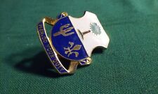 US Military 163rd Infantry Regiment Insignia Pin Motto: 