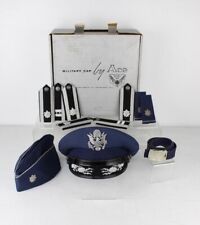  US Military, USAF Cap Hat Bars In The Box Lt Colonel Named Larry K Brown SAC picture