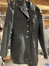 US Army Vietnam War Era Private First Class Green Dress Uniform Jacket Size 37 L picture