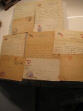 5 WW1 LETTERS  FROM AEF SOLDIERS LETTERS 1918 TO 1919 picture
