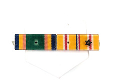 Wide Navy Marine Corps Half Inch Ribbons Wolf Brown Pacific Unit Commendation picture