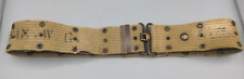 WWII/2 US Army M-1936 khaki pistol belt marked W.G. Swim. picture