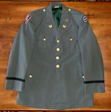 US Army Dress Jacket Uniform Mens 1st Aviation Brigade 35th Infantry Division picture