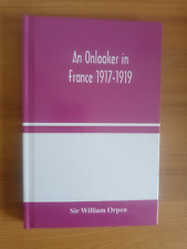 ww1 military  book An Onlooker in France 1917-1919 Hardcover  2020 EDITION picture
